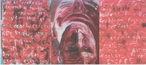 Triptych Acrylic on Canvas Student Work