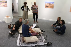 This is a live, interactive performance art piece. There are 169 personal memories about beds and mattresses that I recorded as a catalogue. I made corresponding tags from clay and recorded the 169 numbers from the catalogue on them. The audience was allowed to chose a memory tag and I would read the corresponding memory in the catalogue to them. Memories included: childhood memories until current. 