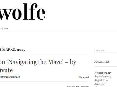 Reflections on Navigating the Maze by Ndeenda Shivute – Artwolfe Zine&nbsp;14.04.2015