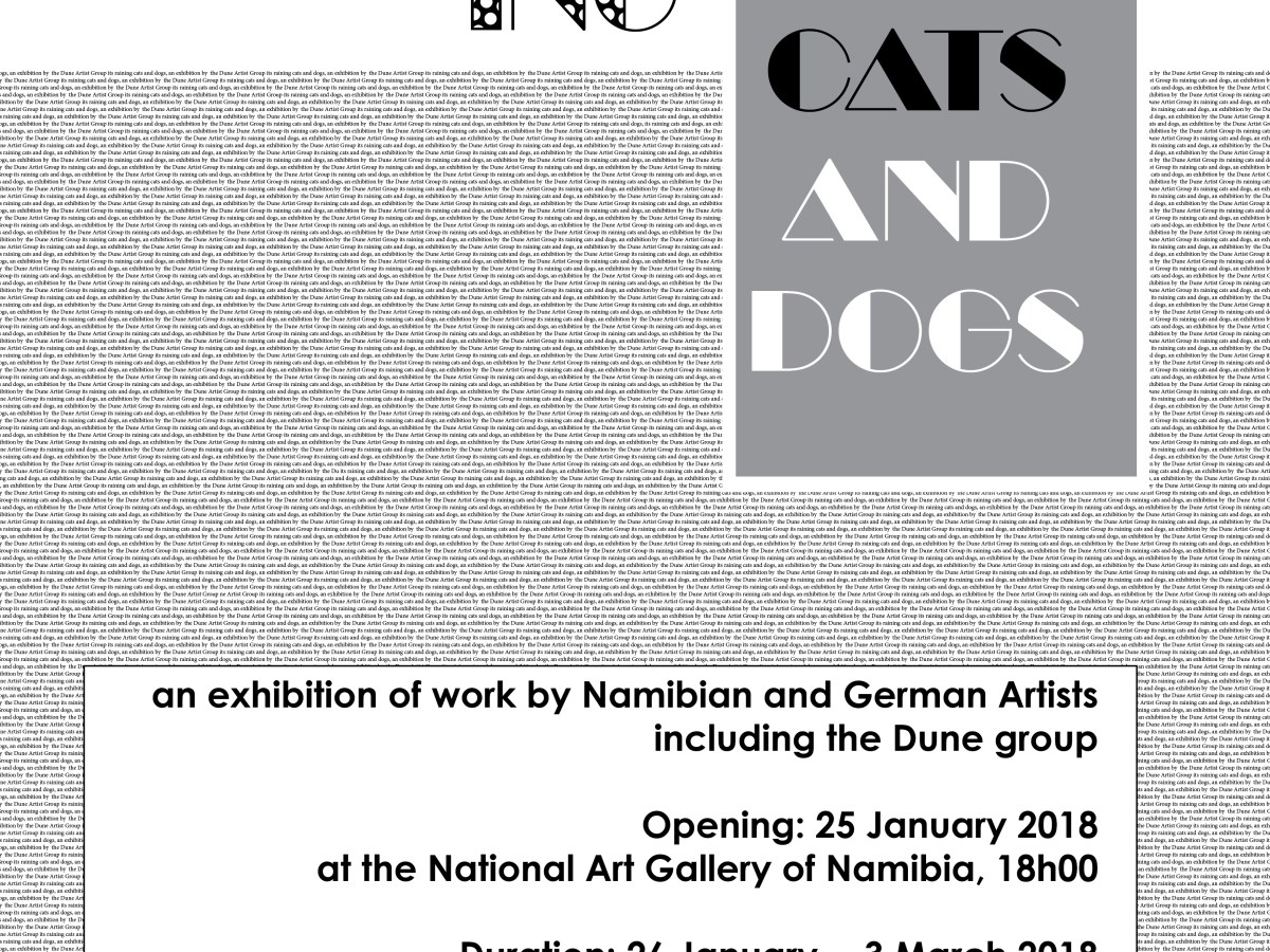 The Opening: It’s Raining Cats and Dogs Exhibition National Art Gallery of Namibia 25 January&nbsp;2018