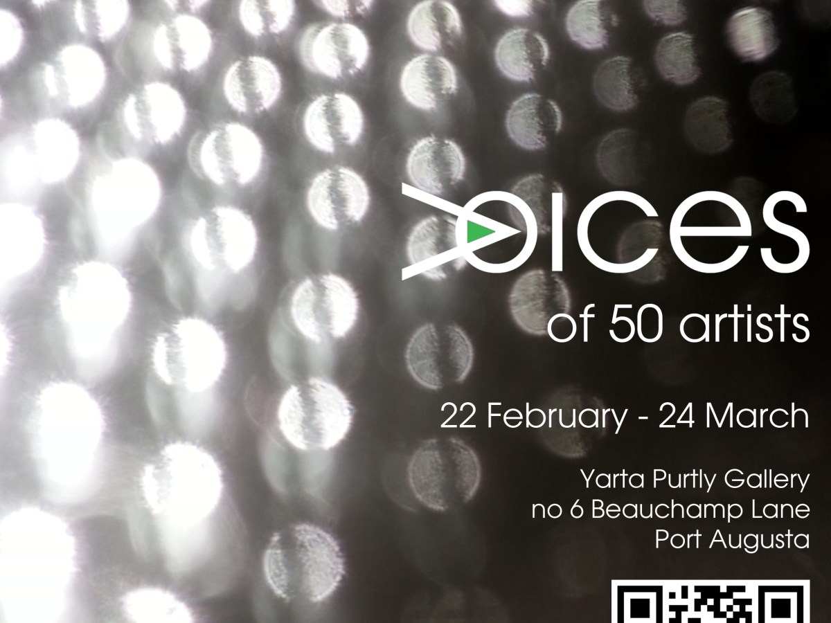 Opening of ‘Voices of 50 Artists’ Exhibition Desert Fringe Festival 2018&nbsp;Australia