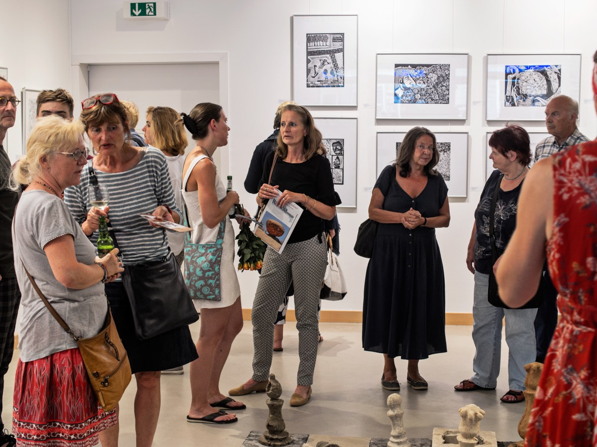 Photos of the Opening Group Exhibition: Zusammen&nbsp;Wachsen