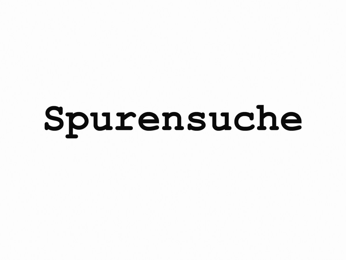 Group Exhibition /&nbsp;Spurensuche