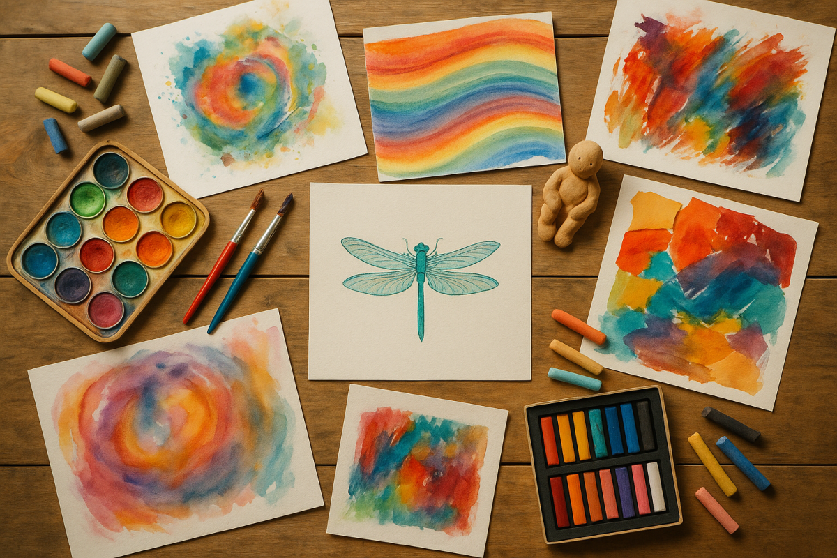 Freitags-Workshops mit kunsttherapeutischen Methoden